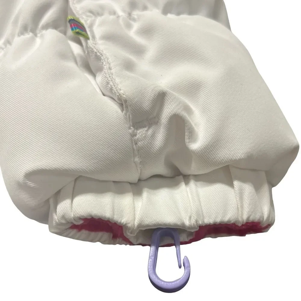 Obermeyer Kids Girls Ski Jacket Size 2 Rainbow I Grow System Detachable Hood